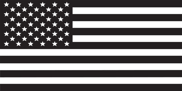 Universal American Flag Window Decal Set