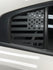 American Flag Quarter Window Decal 2011-18 Dodge Charger